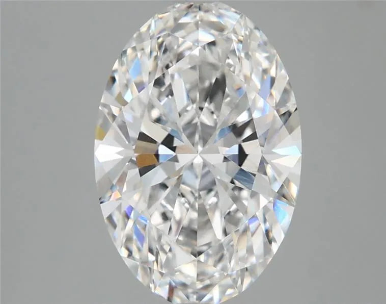 3.00ct Oval Lab Grown Diamond (Colour E, Clarity VVS2, IGI Certified)