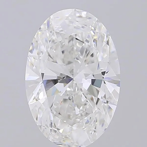 3.00ct Oval Lab Grown Diamond (Colour E, Clarity VVS2, IGI Certified)
