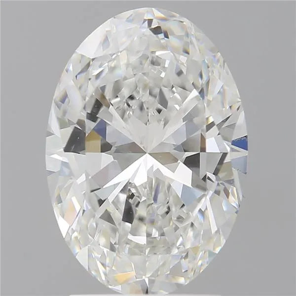 3.00ct Oval Lab Grown Diamond (Colour E, Clarity VVS2, IGI Certified)