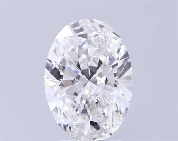 3.00ct Oval Lab Grown Diamond (Colour E, Clarity VVS2, IGI Certified)