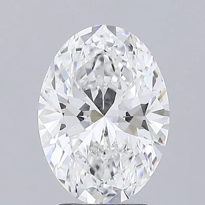 3.00ct Oval Lab Grown Diamond (Colour E, Clarity VVS2, IGI Certified)