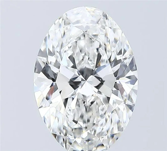 3.00ct Oval Lab Grown Diamond (Colour E, Clarity VVS2, IGI Certified)