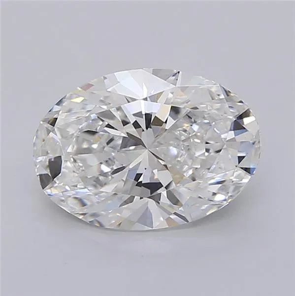 3.00ct Oval Lab Grown Diamond (Colour E, Clarity VVS2, IGI Certified)