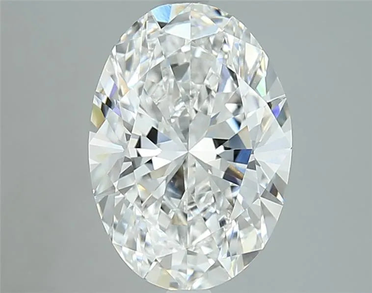3.00ct Oval Lab Grown Diamond (Colour E, Clarity VVS2, IGI Certified)