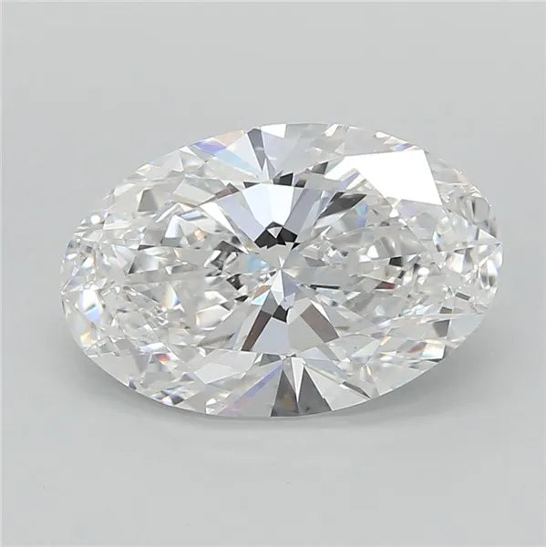 3.00ct Oval Lab Grown Diamond (Colour E, Clarity VVS2, IGI Certified)