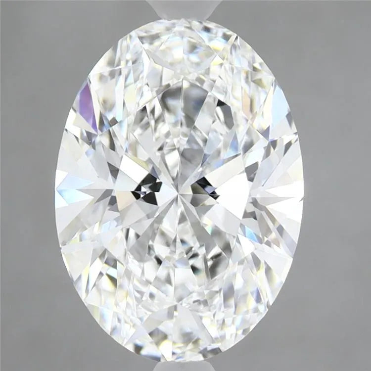3.00ct Oval Lab Grown Diamond (Colour E, Clarity VVS2, IGI Certified)