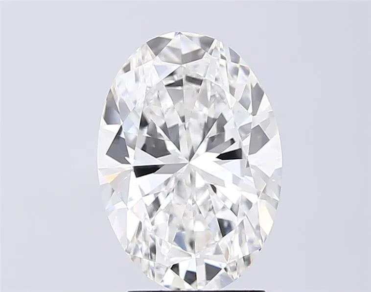 3.00ct Oval Lab Grown Diamond (Colour F, Clarity VS1, IGI Certified)