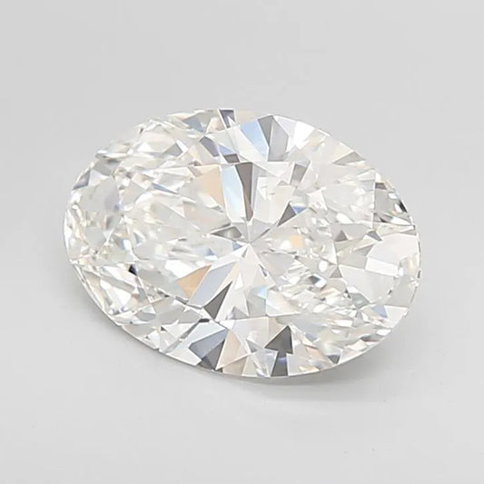 3.00ct Oval Lab Grown Diamond (Colour F, Clarity VS1, IGI Certified)