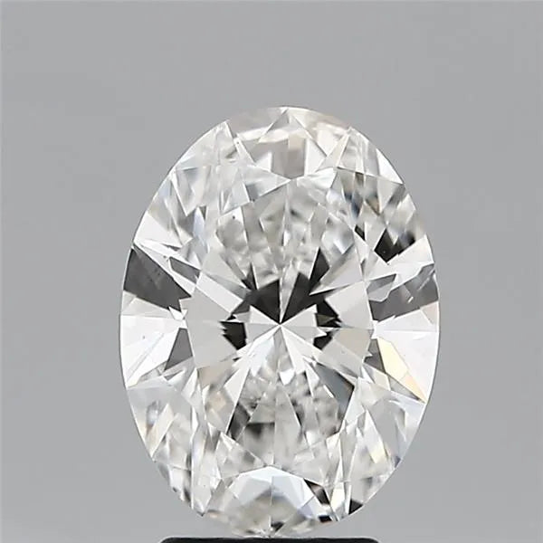 3.00ct Oval Lab Grown Diamond (Colour F, Clarity VS1, IGI Certified)