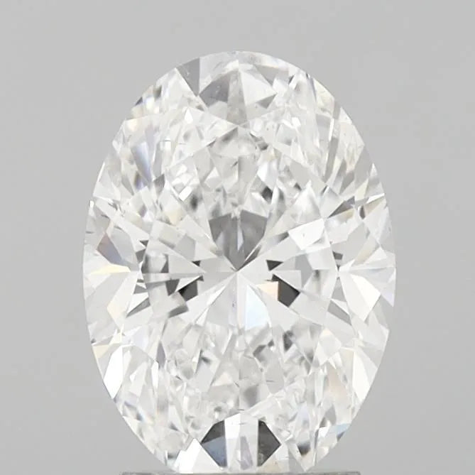 3.00ct Oval Lab Grown Diamond (Colour F, Clarity VS1, IGI Certified)