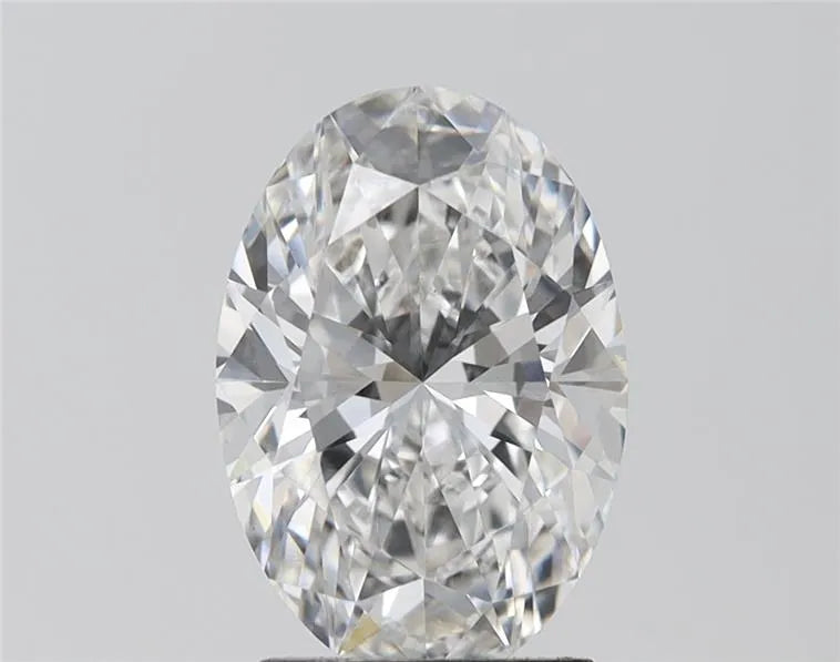 3.00ct Oval Lab Grown Diamond (Colour F, Clarity VS1, IGI Certified)