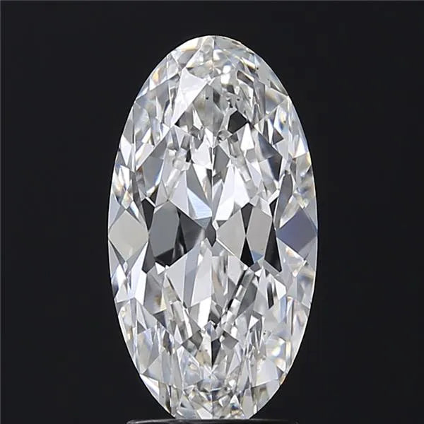 3.00ct Oval Lab Grown Diamond (Colour F, Clarity VS1, IGI Certified)