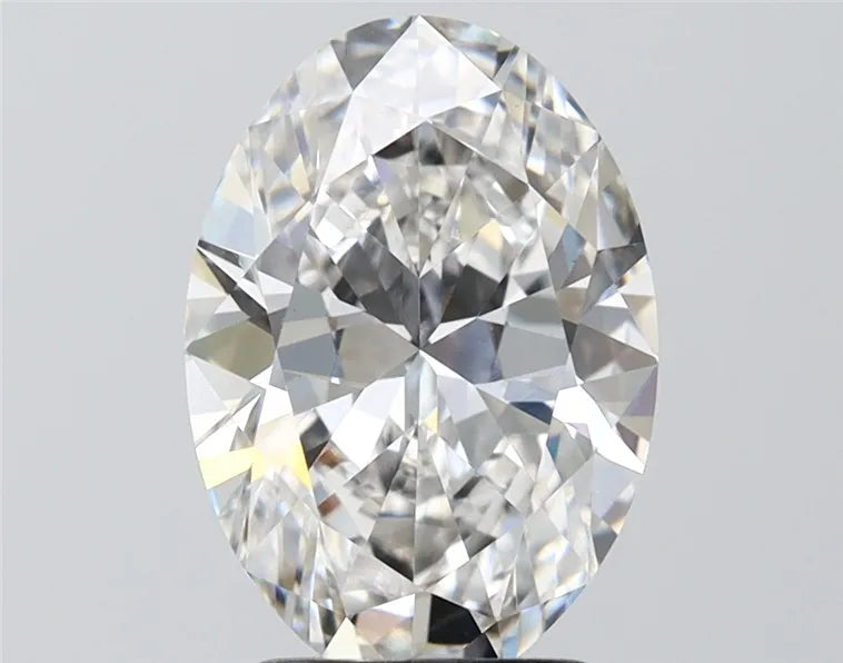 3.00ct Oval Lab Grown Diamond (Colour F, Clarity VS1, IGI Certified)