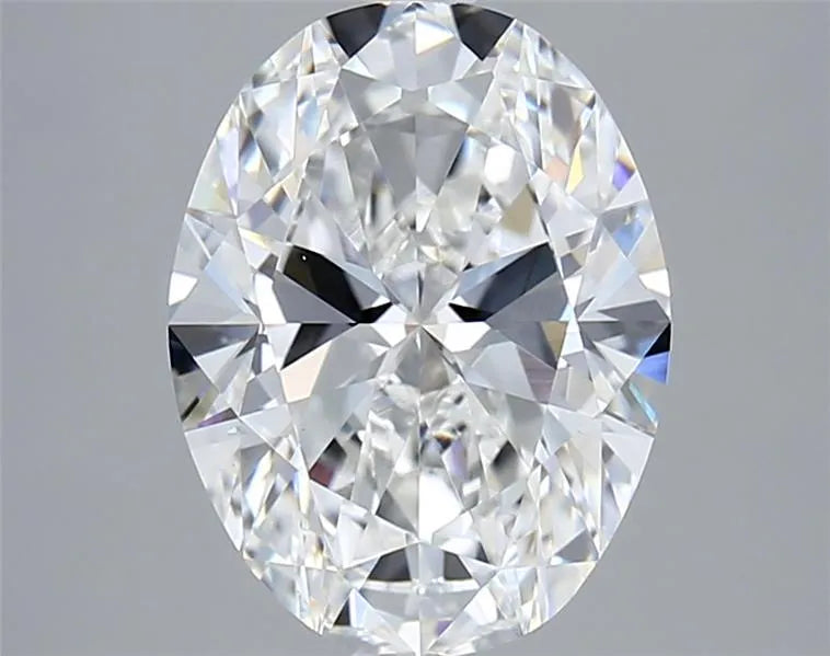 3.00ct Oval Lab Grown Diamond (Colour F, Clarity VS1, IGI Certified)