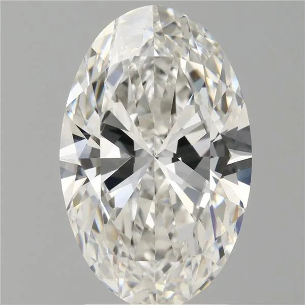 3.00ct Oval Lab Grown Diamond (Colour F, Clarity VS1, IGI Certified)