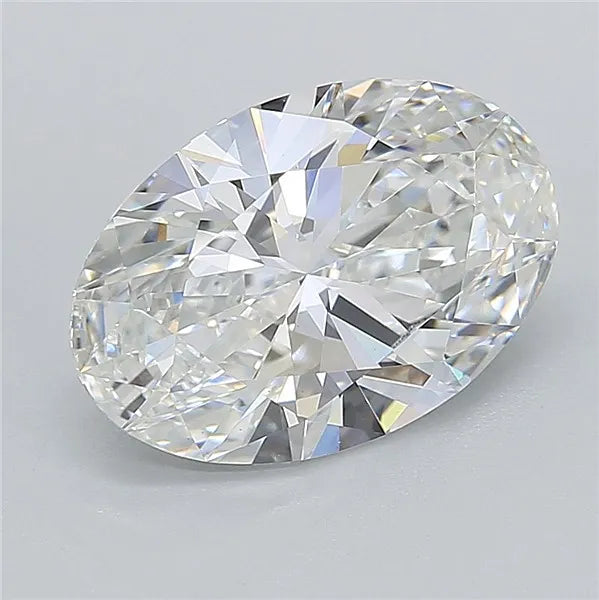 3.00ct Oval Lab Grown Diamond (Colour F, Clarity VS1, IGI Certified)