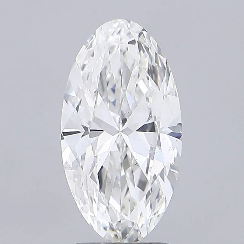 3.00ct Oval Lab Grown Diamond (Colour F, Clarity VS2, IGI Certified)