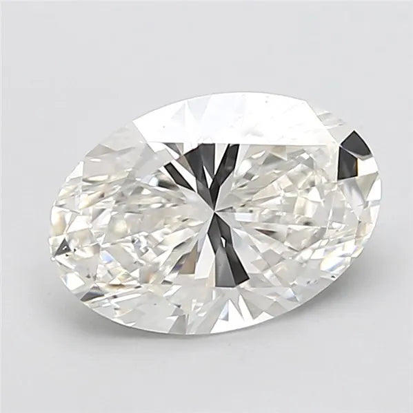 3.00ct Oval Lab Grown Diamond (Colour F, Clarity VS2, IGI Certified)