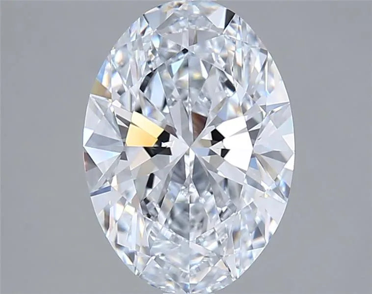 3.00ct Oval Lab Grown Diamond (Colour F, Clarity VVS1, IGI Certified)