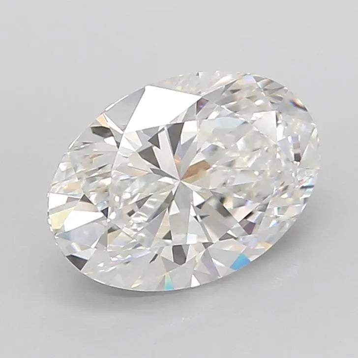 3.00ct Oval Lab Grown Diamond (Colour F, Clarity VVS1, IGI Certified)