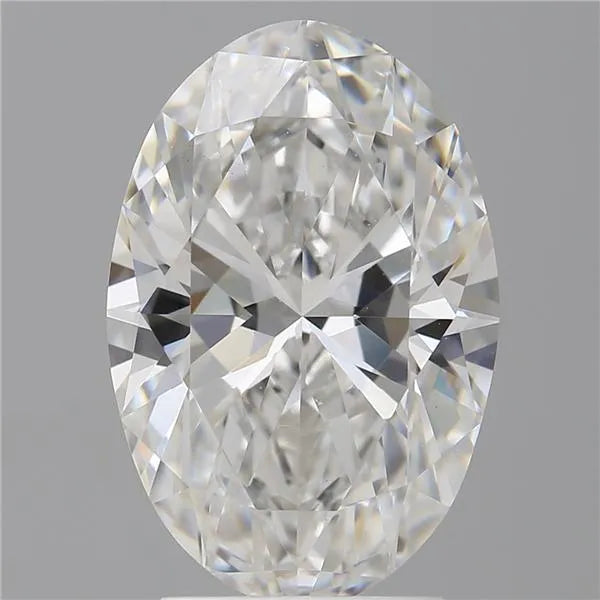 3.00ct Oval Lab Grown Diamond (Colour F, Clarity VVS2, IGI Certified)