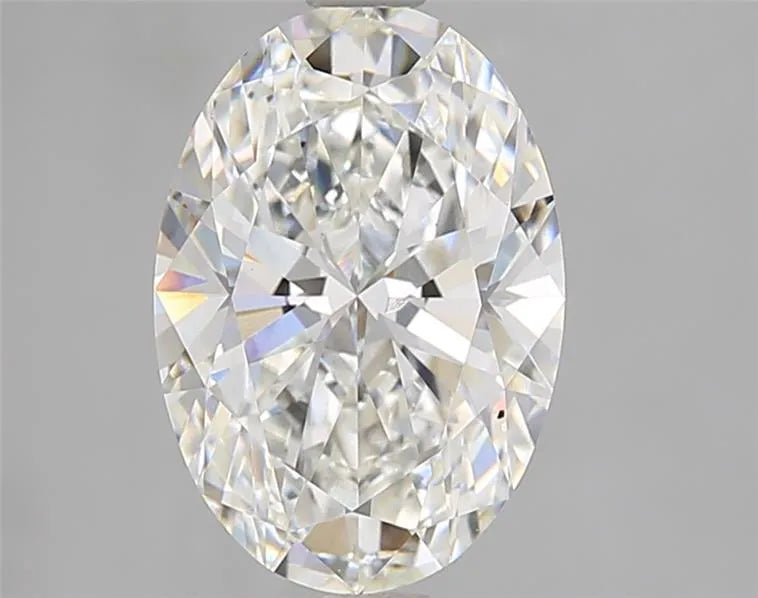 3.00ct Oval Lab Grown Diamond (Colour F, Clarity VVS2, IGI Certified)