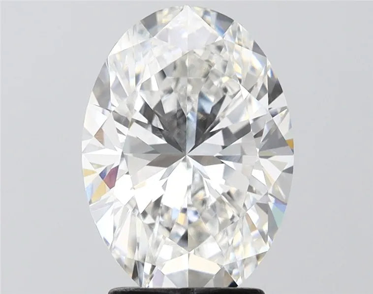 3.00ct Oval Lab Grown Diamond (Colour F, Clarity VVS2, IGI Certified)