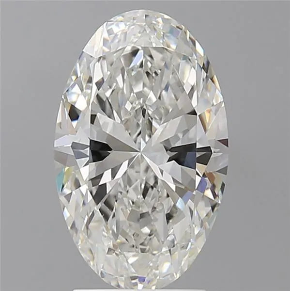 3.00ct Oval Lab Grown Diamond (Colour F, Clarity VVS2, IGI Certified)