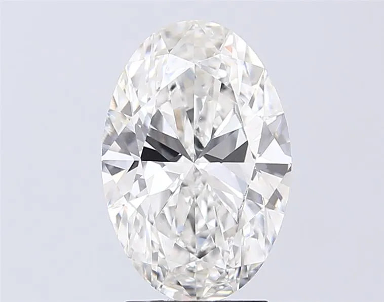 3.00ct Oval Lab Grown Diamond (Colour F, Clarity VVS2, IGI Certified)
