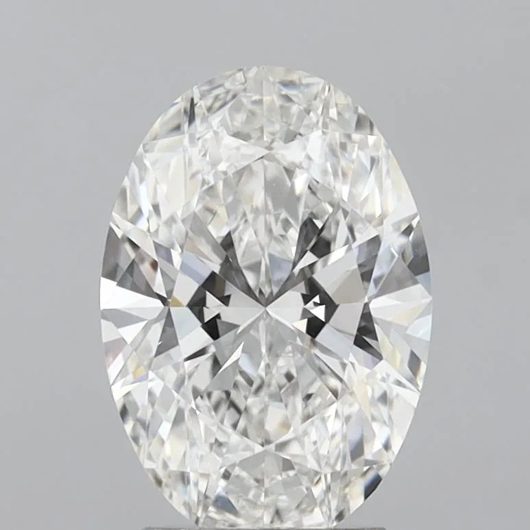 3.00ct Oval Lab Grown Diamond (Colour F, Clarity VVS2, IGI Certified)