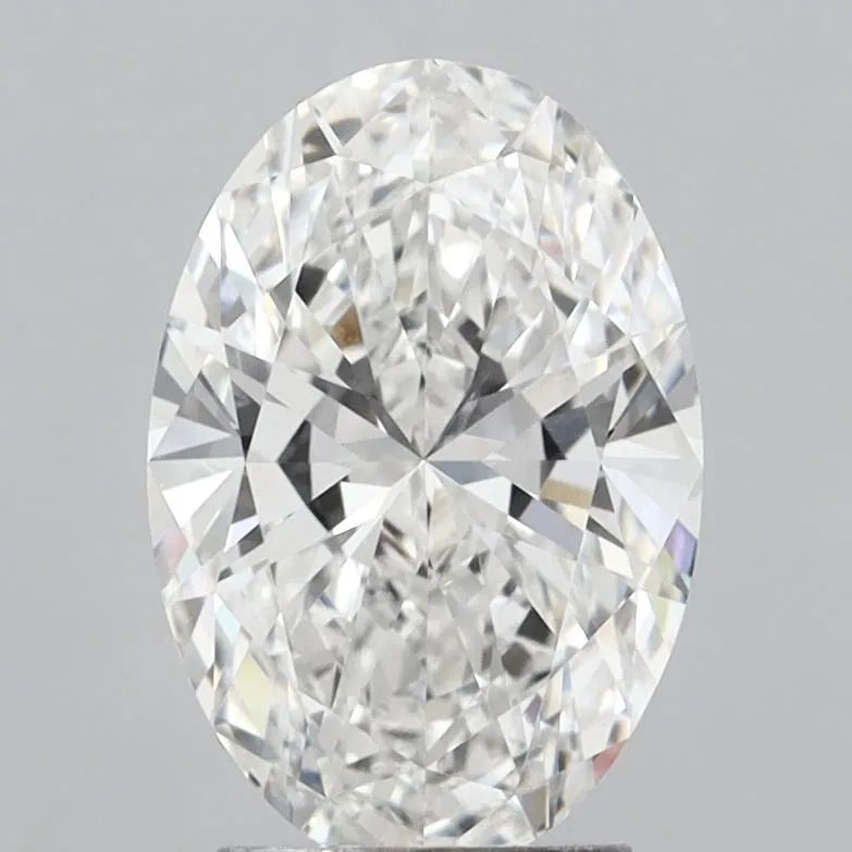 3.00ct Oval Lab Grown Diamond (Colour F, Clarity VVS2, IGI Certified)