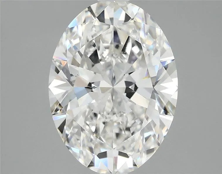 3.00ct Oval Lab Grown Diamond (Colour F, Clarity VVS2, IGI Certified)