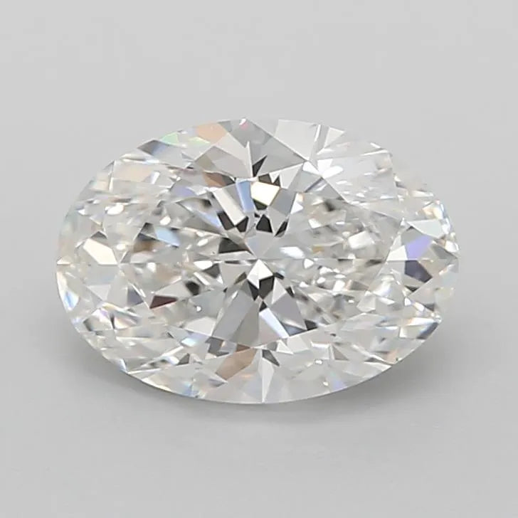 3.00ct Oval Lab Grown Diamond (Colour F, Clarity VVS2, IGI Certified)