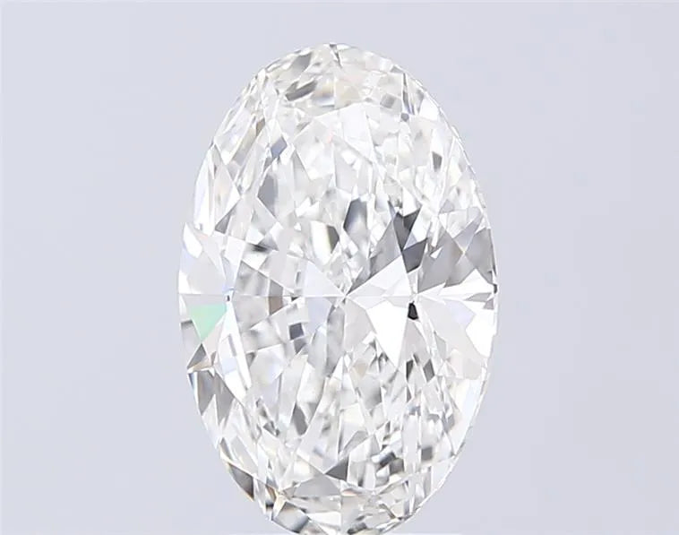 3.00ct Oval Lab Grown Diamond (Colour F, Clarity VVS2, IGI Certified)