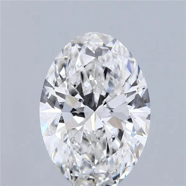 3.00ct Oval Lab Grown Diamond (Colour F, Clarity VVS2, IGI Certified)