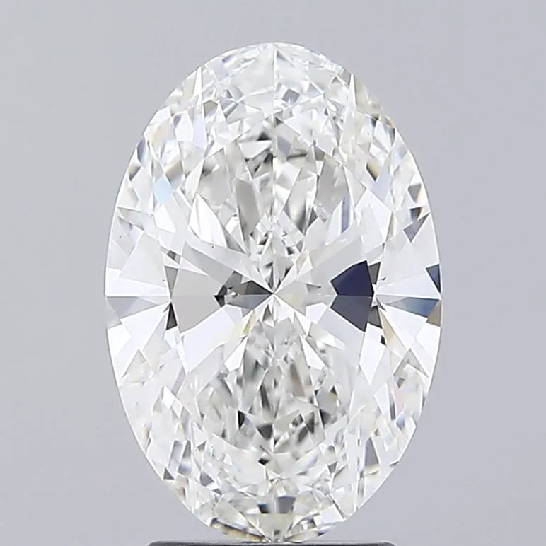 3.00ct Oval Lab Grown Diamond (Colour F, Clarity VVS2, IGI Certified)