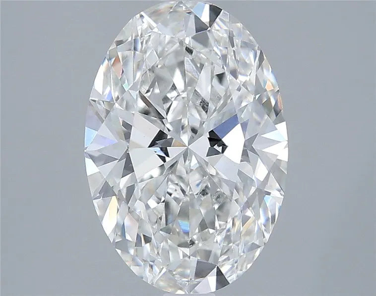 3.00ct Oval Lab Grown Diamond (Colour F, Clarity VVS2, IGI Certified)