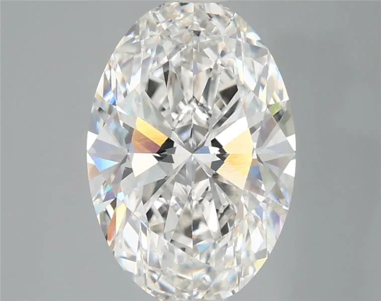3.00ct Oval Lab Grown Diamond (Colour F, Clarity VVS2, IGI Certified)