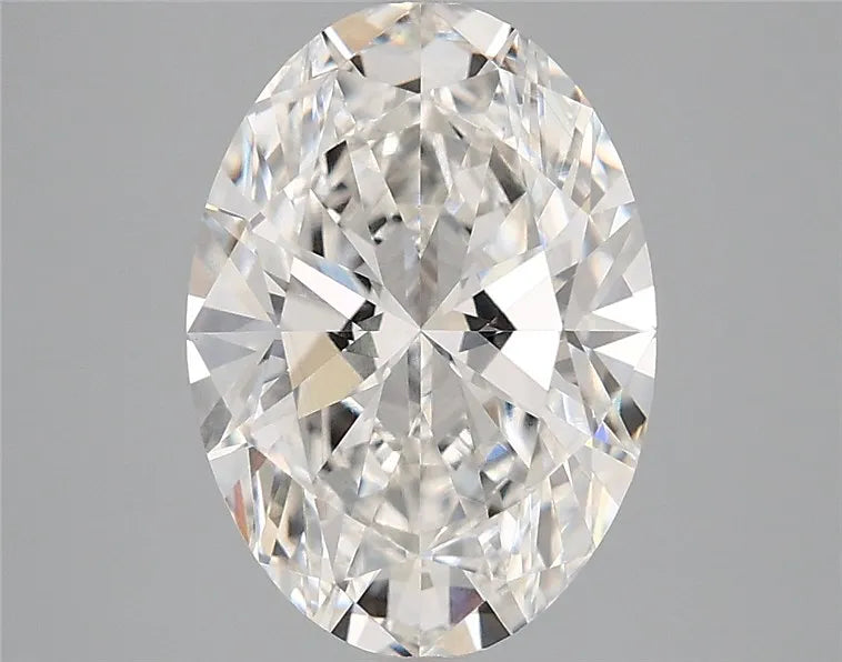 3.00ct Oval Lab Grown Diamond (Colour F, Clarity VVS2, IGI Certified)