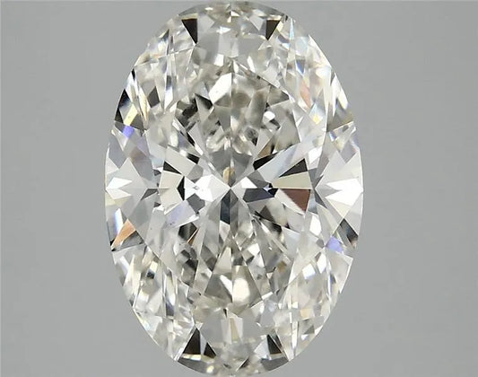 3.00ct Oval Lab Grown Diamond (Colour G, Clarity VS1, IGI Certified)
