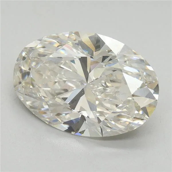 3.00ct Oval Lab Grown Diamond (Colour G, Clarity VS2, Cut GD, Uncertified)