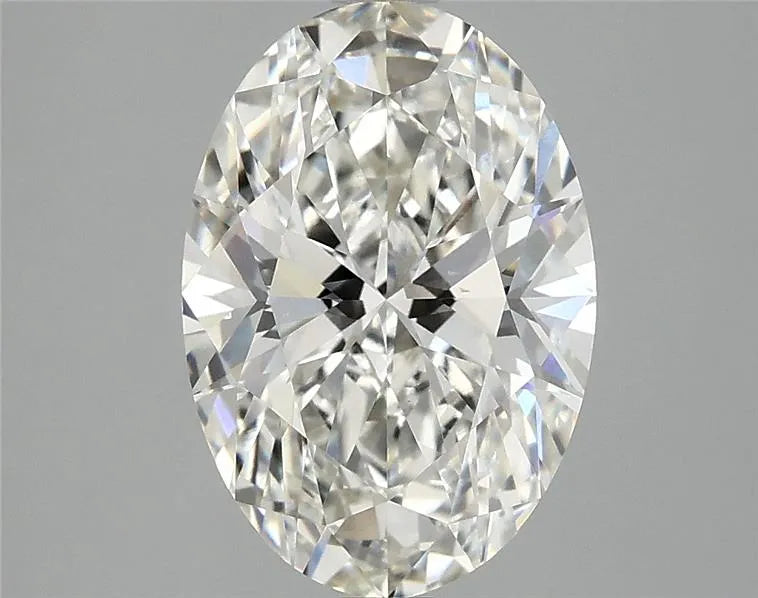 3.00ct Oval Lab Grown Diamond (Colour G, Clarity VS2, IGI Certified)