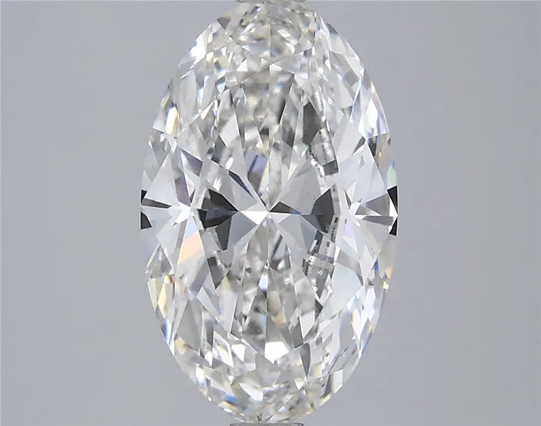 3.00ct Oval Lab Grown Diamond (Colour G, Clarity VS2, IGI Certified)