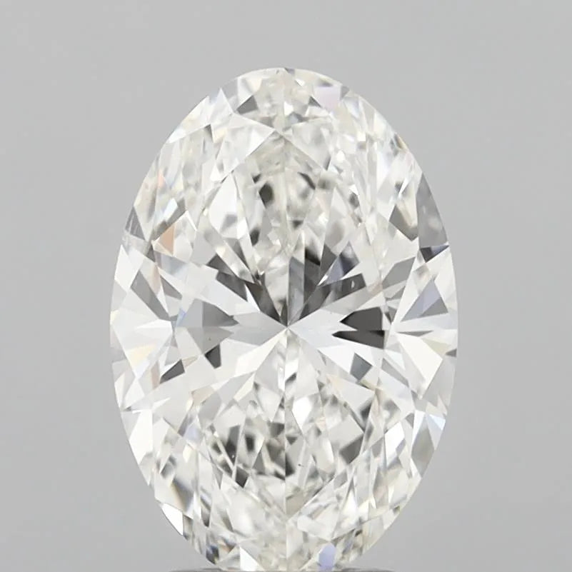 3.00ct Oval Lab Grown Diamond (Colour G, Clarity VS2, IGI Certified)