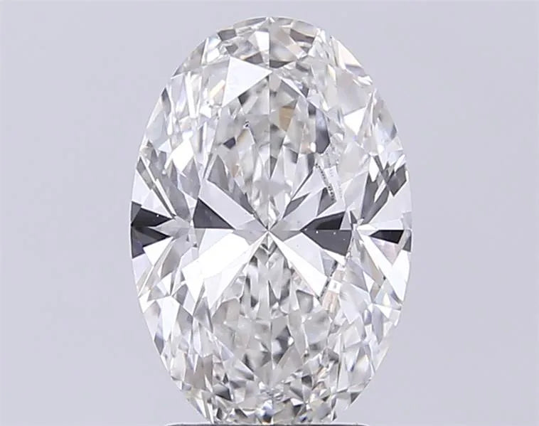 3.00ct Oval Lab Grown Diamond (Colour G, Clarity VS2, IGI Certified)