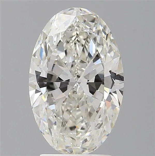 3.00ct Oval Lab Grown Diamond (Colour G, Clarity VVS1, IGI Certified)