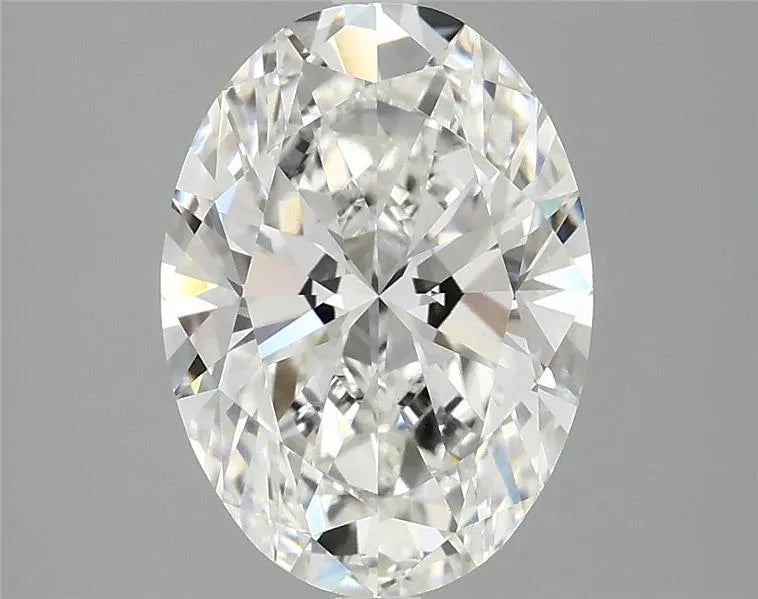 3.00ct Oval Lab Grown Diamond (Colour G, Clarity VVS2, IGI Certified)