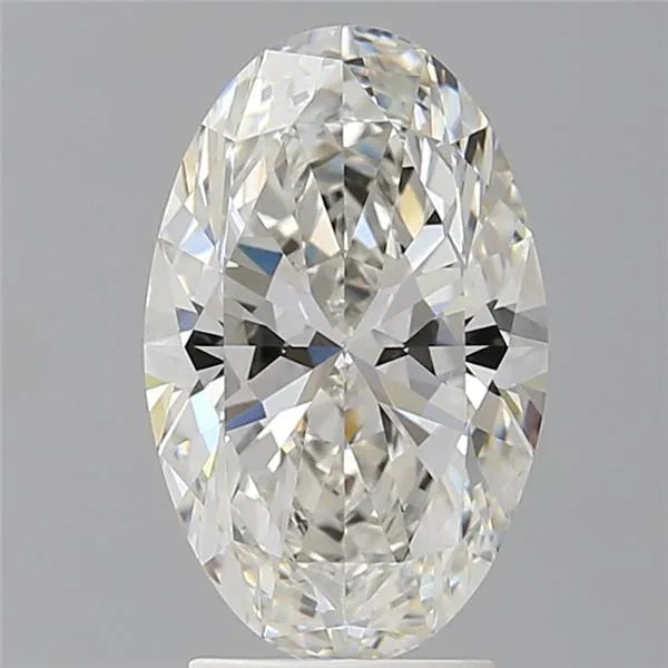 3.00ct Oval Lab Grown Diamond (Colour G, Clarity VVS2, IGI Certified)