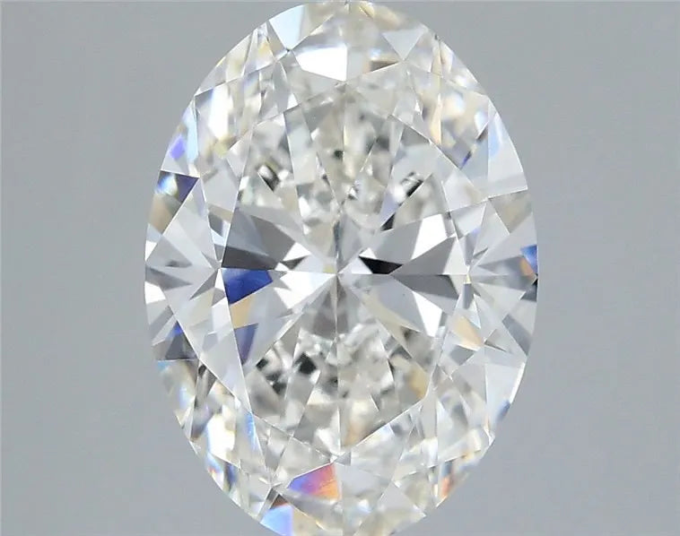 3.00ct Oval Lab Grown Diamond (Colour G, Clarity VVS2, IGI Certified)