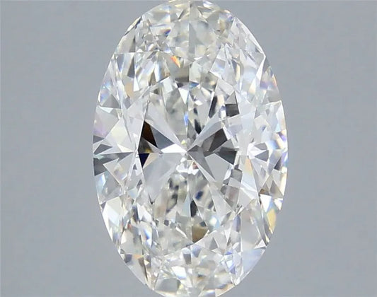 3.00ct Oval Lab Grown Diamond (Colour G, Clarity VVS2, IGI Certified)